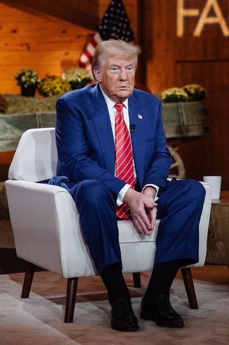 0ivankaTrump1's tweet photo. 🚨 BREAKING: The media is now pushing the claim that Trump supporters think his Cabinet choices are “too extreme” — and that YOU supposedly regret voting for him.

So let’s clear this up right now:

Do you regret voting for President Trump?

A. Yes
B. No https://t.co/3PBNvEBrkK