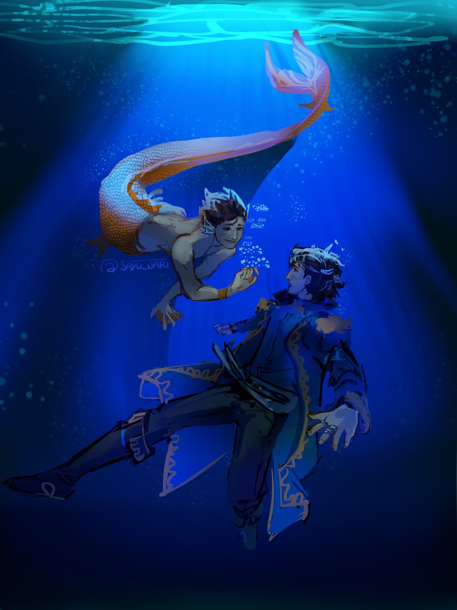 sayu_nari's tweet photo. Been keeping this pirate/merman au hidden for a while icl… #byler https://t.co/RJvoff5bkA