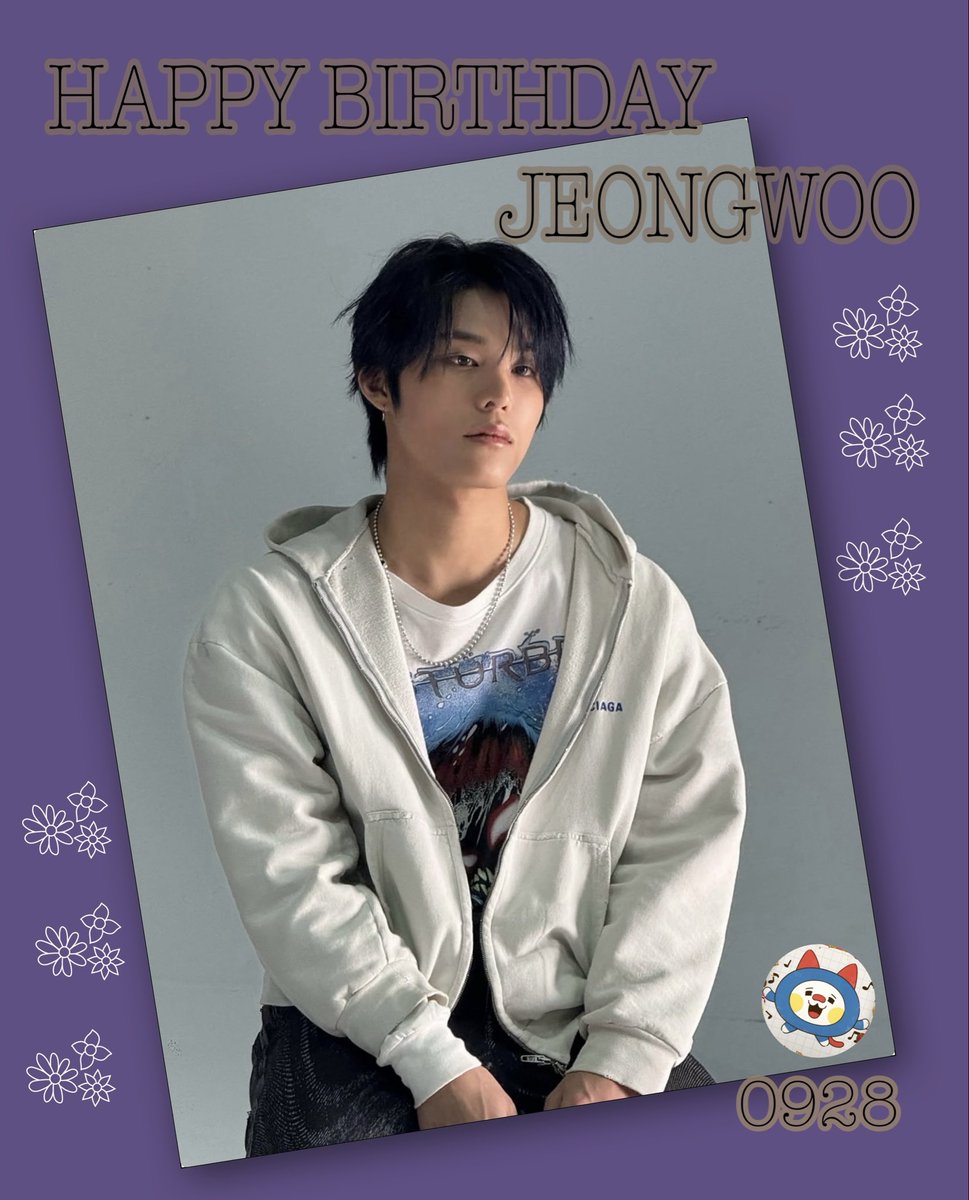 sachi332408's tweet photo. ジョンウお誕生日おめでとう🎂✨
幸せな一年になりますように💜
いつもありがとう〜🫶🏻

22 AUTUMNS ONE JEONGWOO ZERO SKIPS
#BestVocalTurnsTwentyTWOO
#ジョンウに愛の花束を
#정우를향한사랑이피어나는곳
@treasuremembers https://t.co/xvj2cy7Xb5