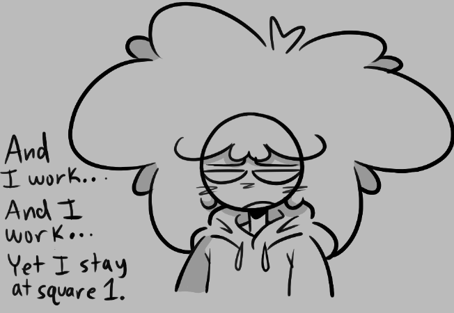Ariart1616's tweet photo. everything is just so monotonous https://t.co/mdPlrtxicq