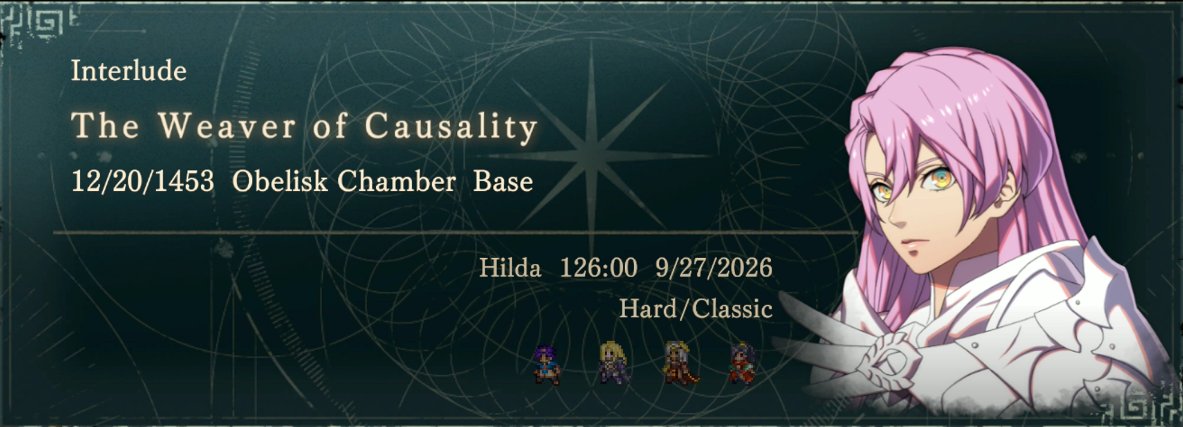 AdmiralBahroo's tweet photo. Part 1 on all 4 paths completed. 

126 Hours to complete

I recruited EVERY unit, did EVERY paralogue and maxed out as many relationships as possible.

Time for Part 2 https://t.co/LzdDt8k6H0