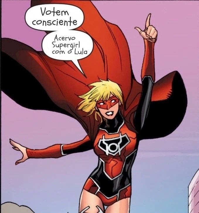 acervsupergirl's tweet photo. ✨ FANDOMS COM LULA

Lembrem o que a Supergirl sempre representou: esperança, solidariedade, coragem, igualdade e a defesa de um mundo melhor para todos.

Esses são valores que também fazem parte da nossa comunidade e daquilo que acreditamos enquanto fãs da Garota de Aço. Por isso, hoje declaramos nosso apoio ao presidente Lula, em defesa da democracia, da justiça social e de um Brasil com mais igualdade.