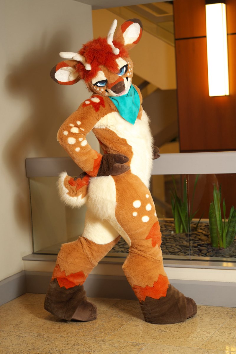 flamebleats's tweet photo. yes my humor is corny, and i like it. i’d rather be a silly, weird, corny deer than anything else 🩵🧡

📸 - @razyrilic https://t.co/q5OieBzzj6