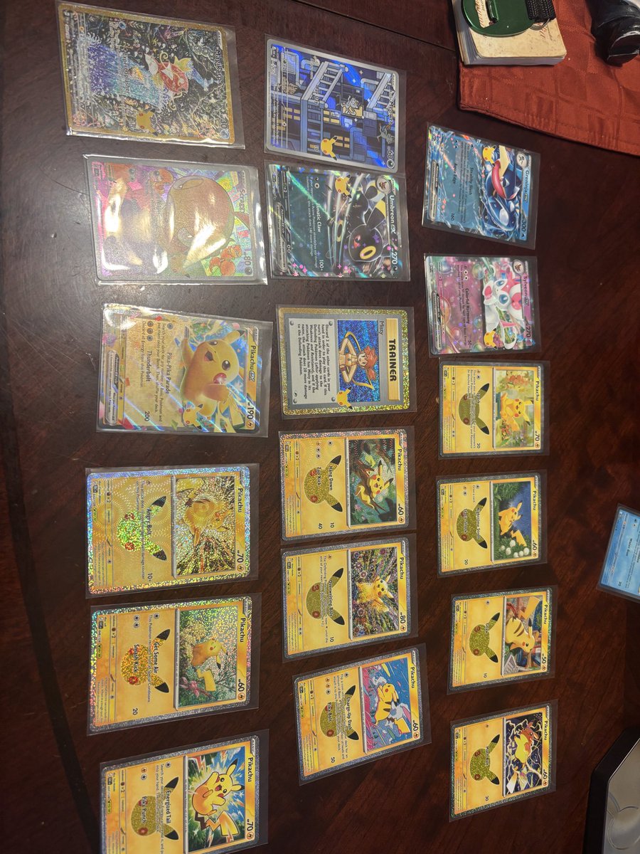 SAIKIEKO's tweet photo. @PokeNabu pulls including pikas and tin promos https://t.co/1H6ZQjQYI8