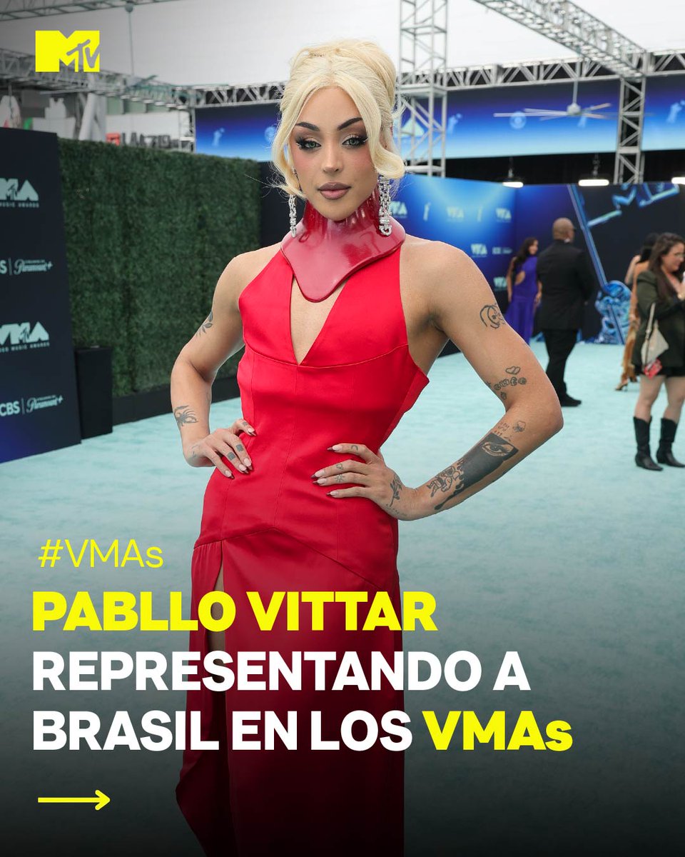 MTVLA's tweet photo. 🍒DEVORASTE, cosechaste, sembraste @pabllovittar !!!

Pabllo Vittar en los #VMAS 2026 https://t.co/r5pNhiYnGc