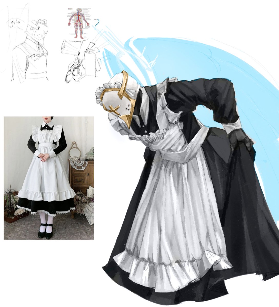 Apple_bean_001's tweet photo. Maidbriel requested by oomf https://t.co/exxhBT2nn2