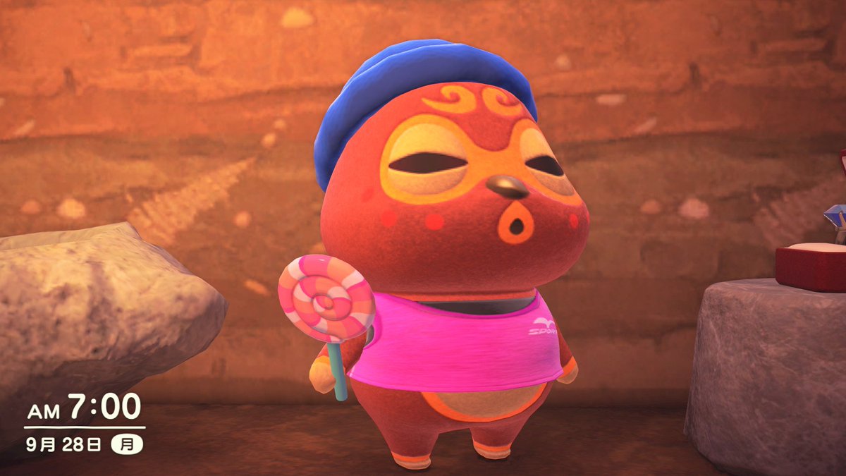 yudeegg_katame's tweet photo. おはようのどぐろうちゃん
#どぐろう #Clay #Boliche #NintendoSwith2 #どうぶつの森 #AnimalCrossing #ACNH https://t.co/IFJMgqLuVR
