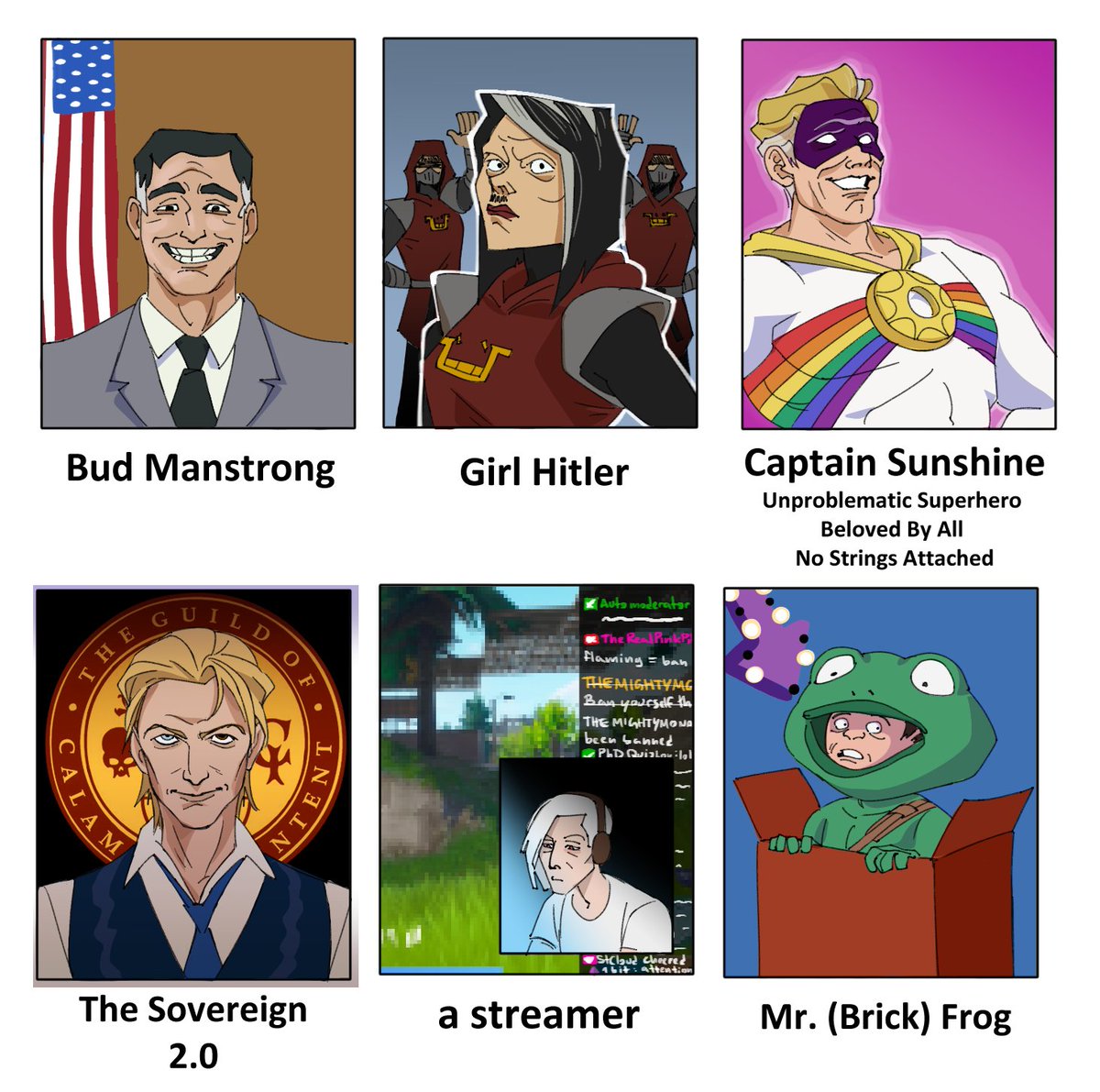SlavHew's tweet photo. mine are looking a little different... #vbros #VentureBros https://t.co/qMUlSQ5ue5