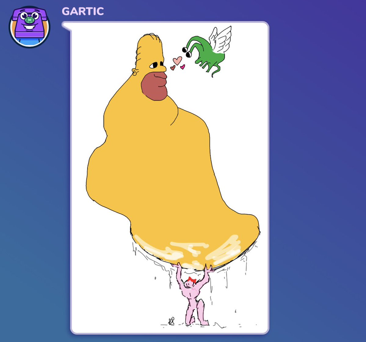 GarlotsBack's tweet photo. Exquisite corpse is one hell of a gamemode https://t.co/h9tFcAduu7