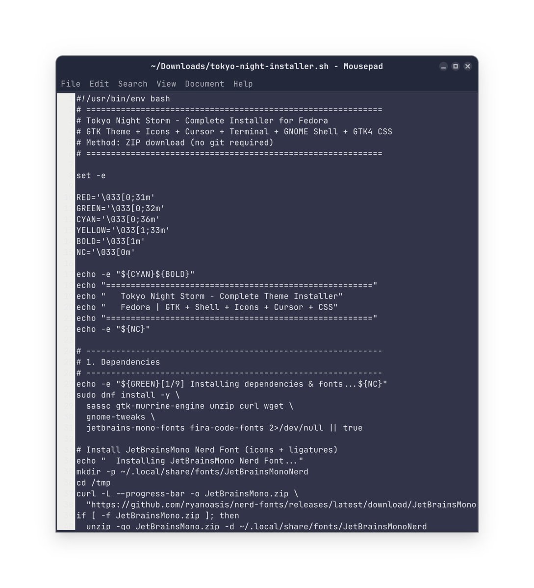 Ishyone's tweet photo. @allisx86 Yes can do it. 
sudo dnf install -y 
  sassc gtk-murrine-engine unzip curl wget 
  gnome-tweaks gnome-shell-extensions
https://t.co/Nmz5OskRKA
https://t.co/e5GHwyx7IP https://t.co/XqL8OjLHBs