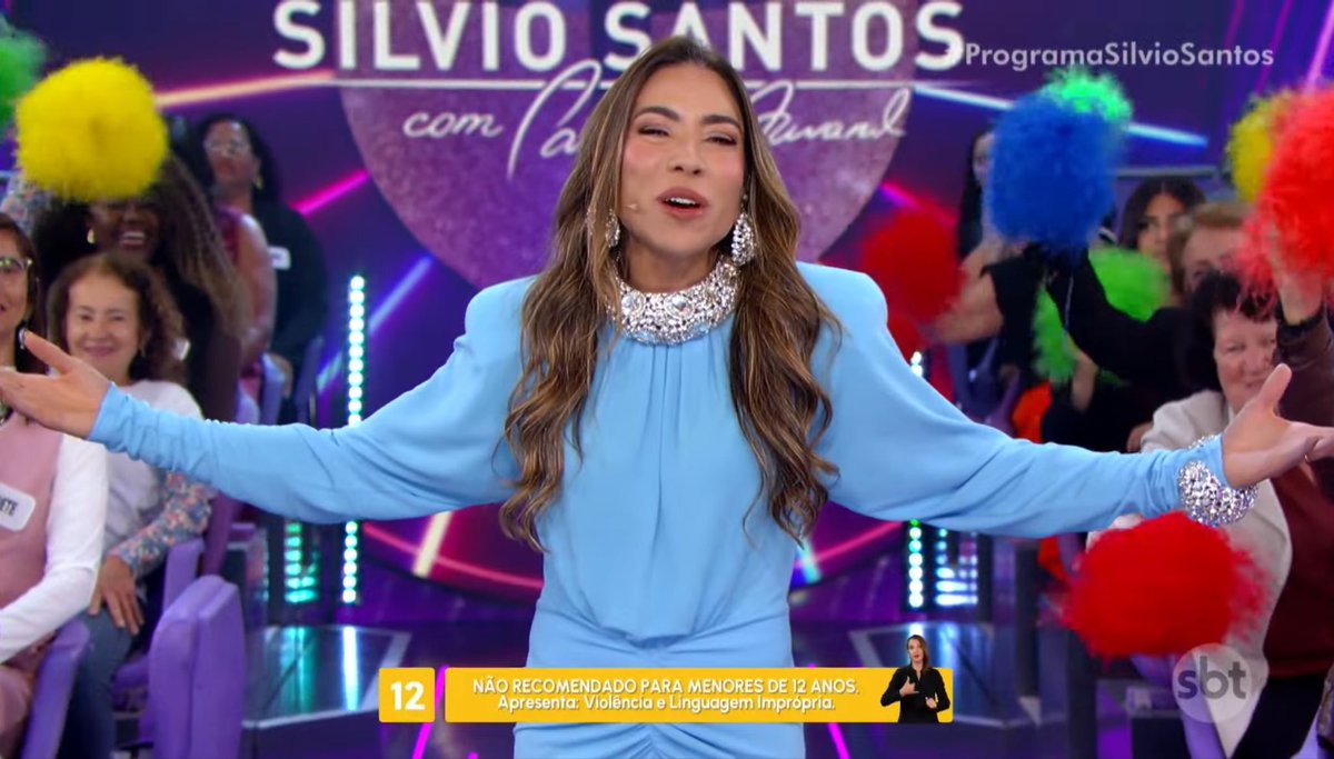 otcomentatudo's tweet photo. Patrícia chegou no clima dos anos 80

#ProgramaSilvioSantos https://t.co/j4QKQclViz