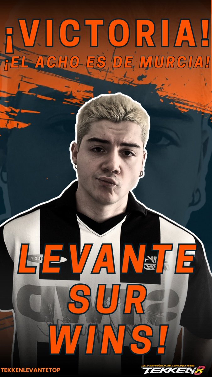 TekkenLevante's tweet photo. Victoria!! Ggs a todo el team Oeste pero vamos a lo importante... 👇👇👇 https://t.co/nxCm6YKr1t