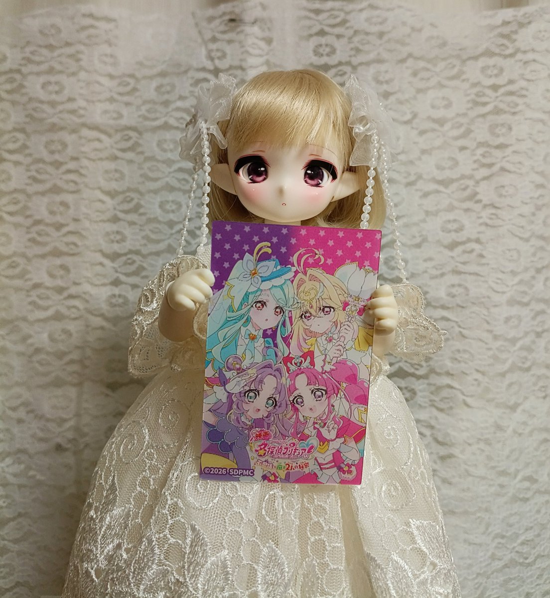 nemuinyo's tweet photo. #おはドル #うちのこかわいい #Tinyfox 
昨日もプリキュア観てきました！キラキラしてて元気もらえます✨ https://t.co/T5o7Q3eDrv
