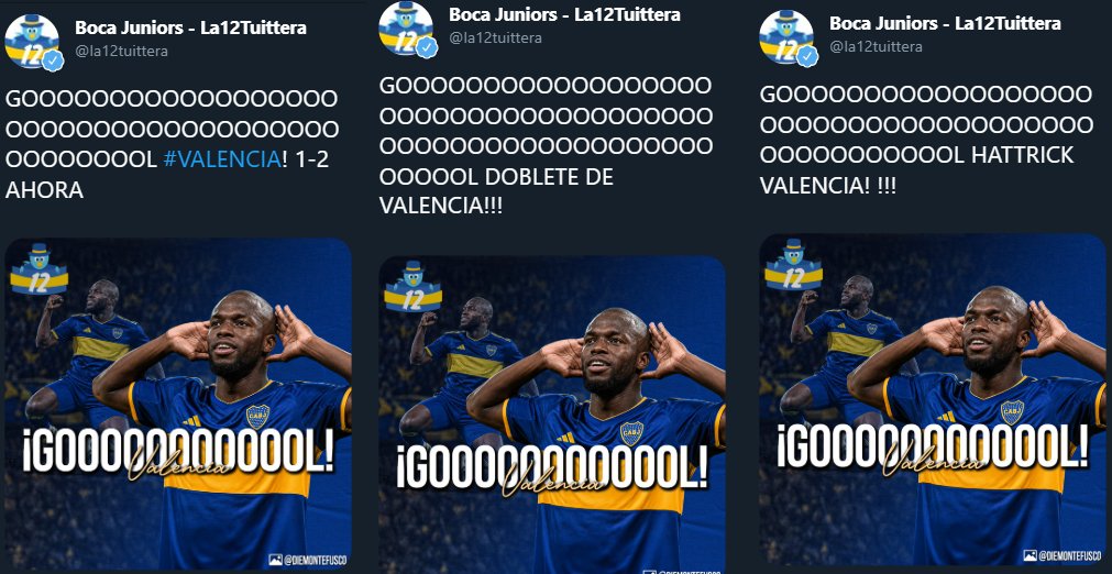 la12tuittera's tweet photo. ⚽⚽⚽LOCURA TOTAL ENNER VALENCIA!!!!!!!! 🇪🇨 

👏👏👏 https://t.co/z25Hosnc6m