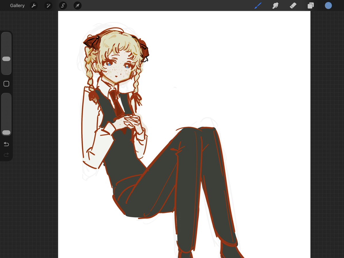 munchonyisang's tweet photo. I wish I could deliver some nice fanart but I only managed to draw an oc, I hope it’s ok.. https://t.co/oCpoxtaoJa