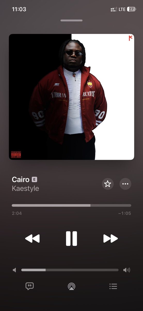 Big_Aby's tweet photo. So far, Cairo is my favorite song on kaestyle’s album, i spin it on a daily! 🔂 https://t.co/hMsegAEpuT