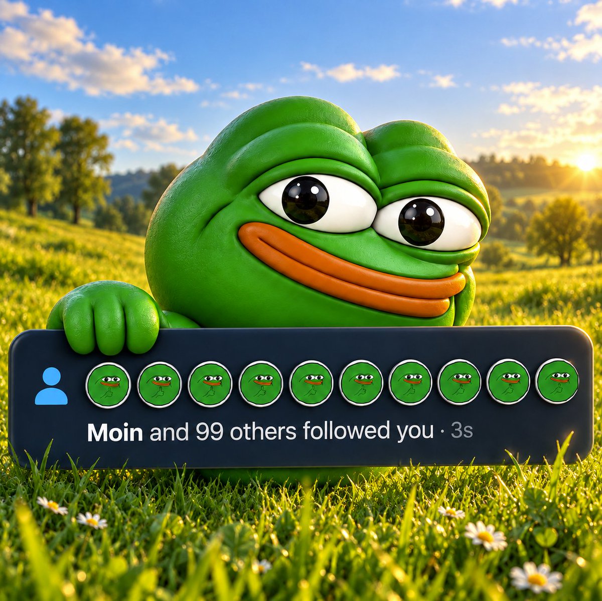 moinpf's tweet photo. word on the street is they're calling us the 'swaggiest cult onchain'

solana:8DXqVUopcdviLvujTcpwEqkKzB43Arp6E1axzsEE5Btq takeover https://t.co/sFmfW3YYzr