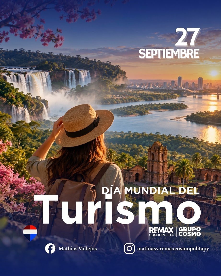 Mathiasremaxpy's tweet photo. 🌍✨ ¡Feliz Día Mundial del Turismo! ✈️

El #turismo nos conecta y hace crecer a nuestras comunidades.

En #remaxcosmopolita te ayudo a encontrar la propiedad ideal para tu próxima inversión. 🏡

📲 ¡Escríbeme! https://t.co/Szy3PkevkS