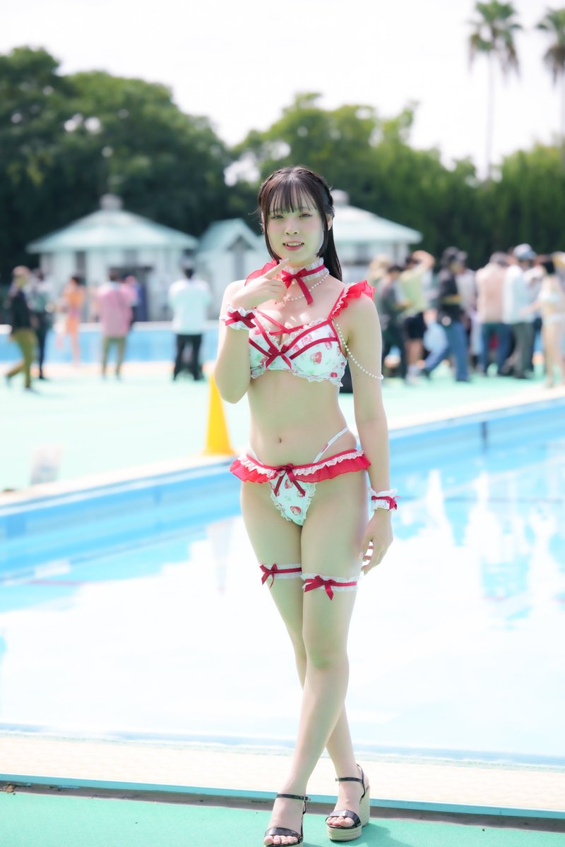 syo_a731's tweet photo. 2026/09/23/(水)
KANSAI POOL FES SUMMER HEAT
1部　綺美おとちゃん

#綺美おと(@Oto_ayami )
#チャンス撮影会 https://t.co/my3pra9T3h