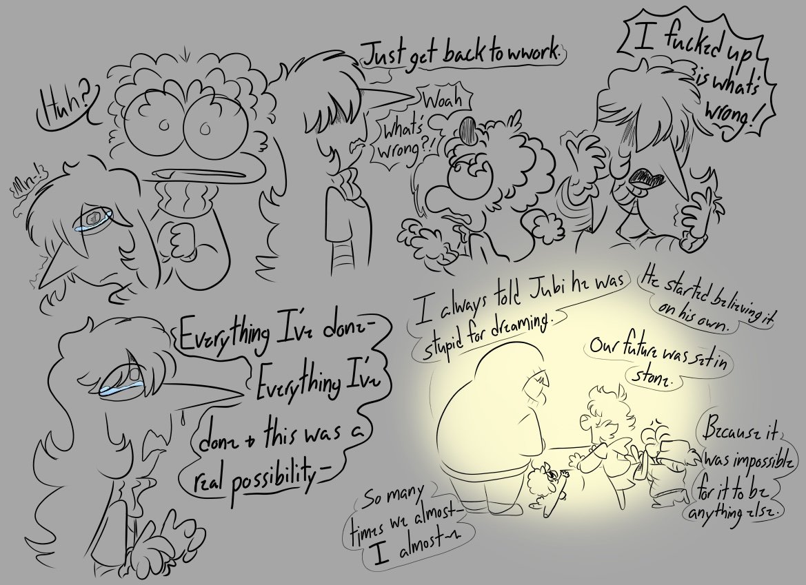 SicklyMadames's tweet photo. Was trying to make something happy about how things do get better except it revolves around Ander so it turned into angst oops https://t.co/wEztEVvIzc
