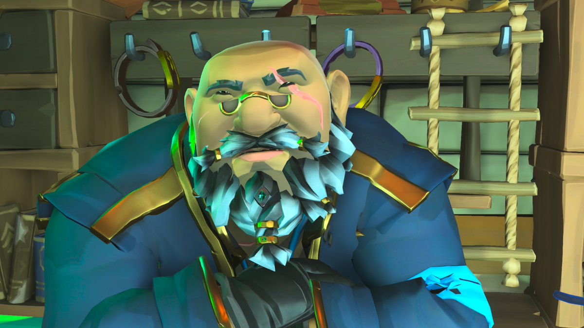 SeaOfTrunkerz's tweet photo. NPC only @SeaOfThieves cosmetics that would be rad if players had access to, these hair color combinations.
And realistically, ALL two color hair combinations should be added for players.
#SeaOfThieves
#StyleOfThieves https://t.co/QkoRnmK3fc