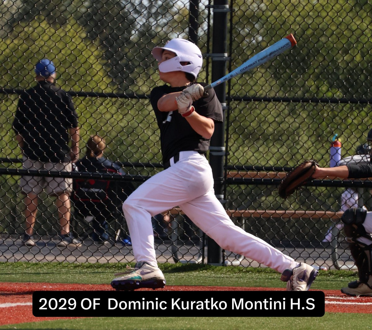 NextWaveBsbl's tweet photo. Great 4-game stretch on the diamond:

Team Slash Line: .435 AVG / .543 OBP / 1.072 OPS | 31 Runs | 37 Hits | 8 XBH | 25 RBI

Speed on the Bases: 43 SB

Led by:

• 2029 Brayden Creamer: .875 AVG | 1.764 OPS | 7 H | 6 SB

• 2029 Dominic Kuratko: .600 AVG | 1.436 OPS | 8 R | 9 SB https://t.co/hLY5jF3XPF