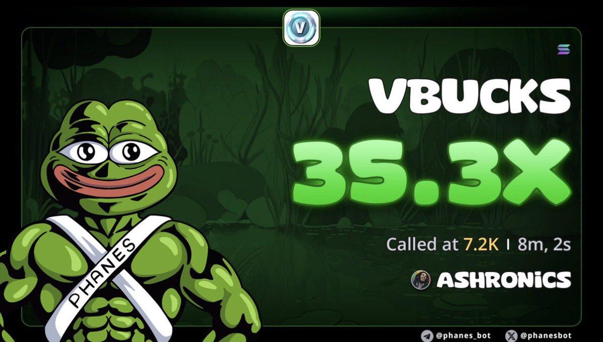 ashronics's tweet photo. $VBUCKS 35X and counting could be something Dyor 63k now🎰🎰👨‍💻👨‍💻

6KqbfB3zL5SockYzfNAFHrTQ9429RZaRPPmQif68U2Hq https://t.co/RNLU7eRwPs
