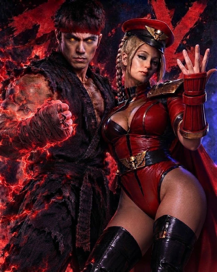 DvacKeri12's tweet photo. This duo would be spectacular. The king and queen of Street Fighter. https://t.co/Gib7qqajoC