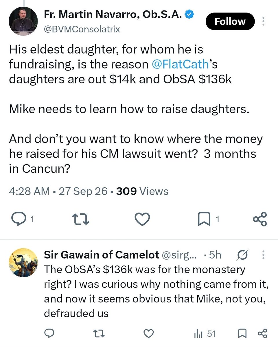 Anthony73030057's tweet photo. If this is accurate, the is there not an obligation for @BVMConsolatrix and @FlatCath to expose this? Wouldn't it deter others from being defrauded?  It is not necessary to use @ChristineNiles1's platform to do so. You can go public with the info on your own. https://t.co/bXHG0IyOVT