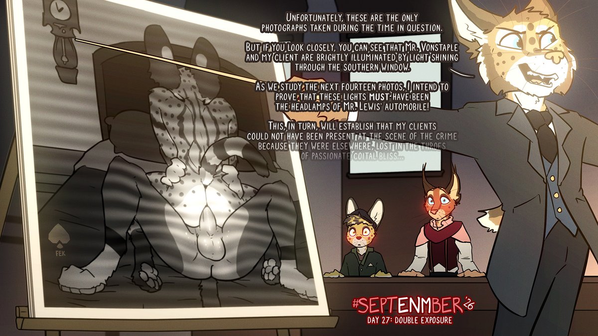 fekfekfekfek's tweet photo. #septENMber - Day 27: Double Exposure

If I had a shred of integrity, this entire speech would be in a bad Italian accent

#septENMber2026
#enm #embarrassednakedmen
#ene #embarrassingnudityexposure

Featuring:
-Marisco (https://t.co/J7ZQlI4AGo)
-Patches (https://t.co/VUXp4yuciH) https://t.co/CcR9M0kJ0y