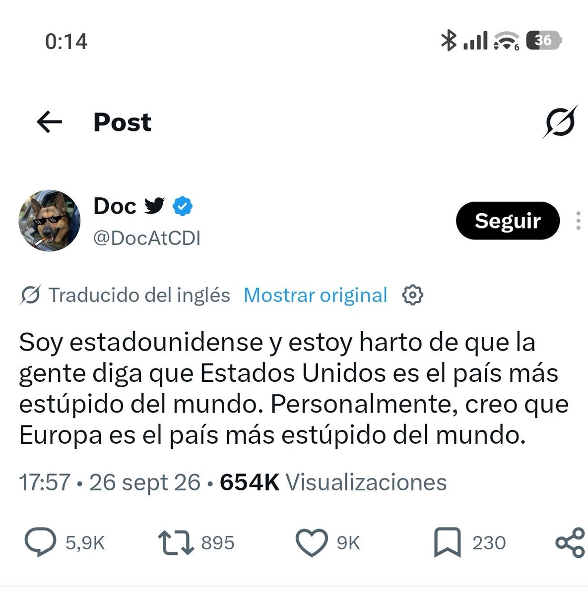 Peterpunk1977's tweet photo. Hay que reconocer que a inteligentes no les gana nadie. https://t.co/Wl66ncrik0