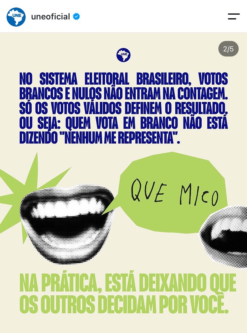 Vitoinho2002's tweet photo. A UNE segue no seu desserviço ao Brasil https://t.co/7CH7UHyJmL