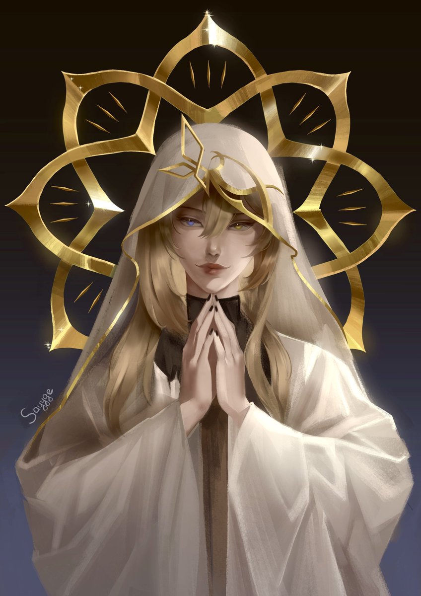 Sayygge's tweet photo. #Rhinedottir #GenshinImpact #GenshinlmpactFanArt https://t.co/WnwSVR0D82