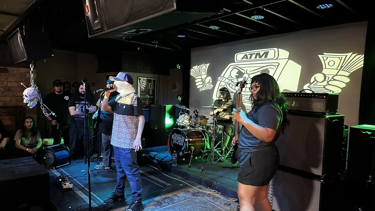 TheOneTrueDevil's tweet photo. We had a fantastic time last night at the Haltom and greatly appreciate everyone that came out in support. Special thanks to Billy, Carlos, Reed, and Andrew for having us play their 10 year anniversary show, we always love to jam with the boys. Hail! to all who showed out. https://t.co/JLgs8avJm5