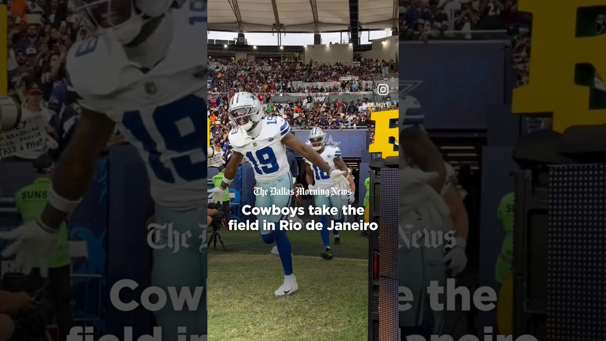 jasonabalos's tweet photo. Dallas Cowboys take the field at Maracanã Stadium in Rio de Janeiro https://t.co/kzHYQ7QXH6 https://t.co/zUi7uHOQ3E #dfwrealtor #dfwre #jasonabalos https://t.co/SAqW3dWVrg