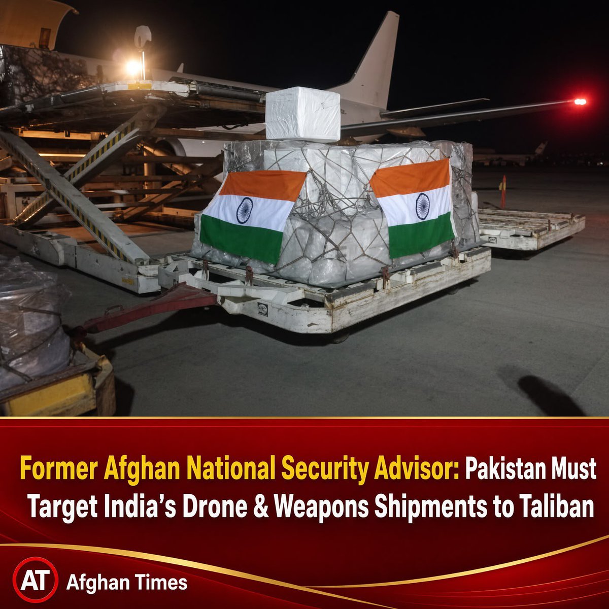 Tensions Rise: Former Afghan Security Advisor Urges Pakistan to Act Against Alleged Weapons Shipments to Taliban
