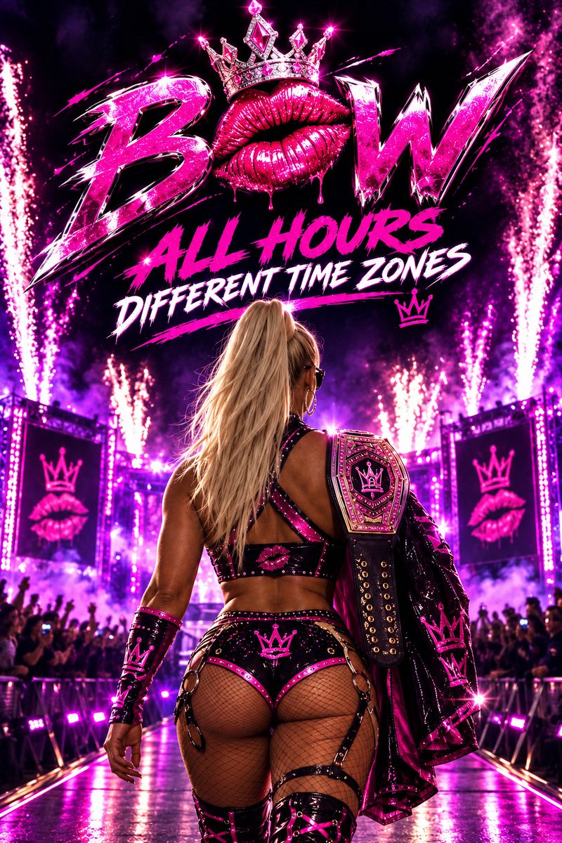 BOWAfterDark's tweet photo. All Hours Different Time Zones, Bow
#Bow #BaddiesOfWrestling #ItsJustSports #Wrestling https://t.co/AsuGueDBKm