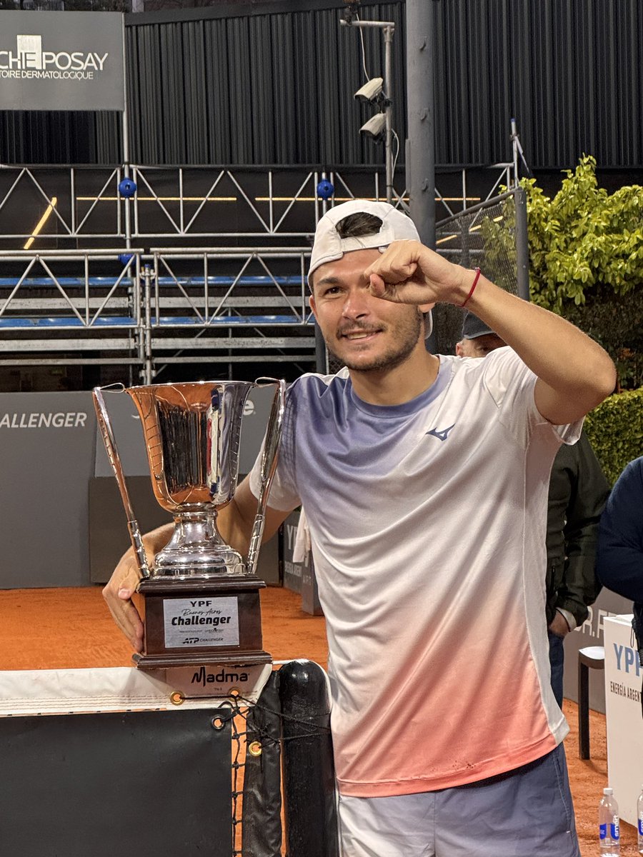 Tsobretenis's tweet photo. Tercer título Challenger para Alex Barrena, y el segundo en Argentina https://t.co/jI43yTdQyP