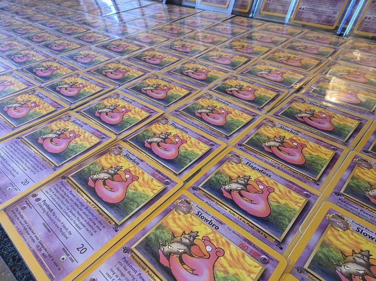 SlowbroSultan's tweet photo. Catching up soon 150 slowbro &amp; more on the way 

#Slowbro #Pokémon https://t.co/Nx75VQD5nO