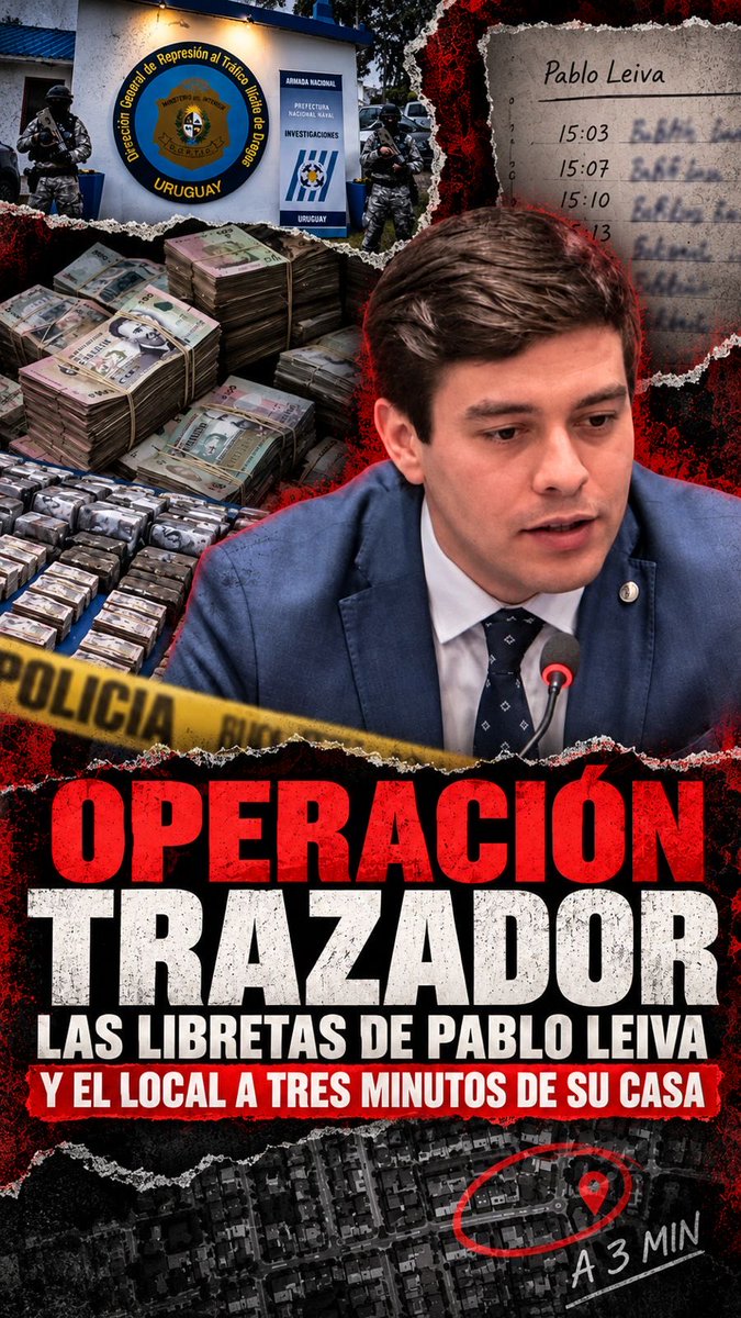 EPreve's tweet photo. 🔴 “EXTREMA GRAVEDAD”

✔️ La comisión de Asuntos Políticos del Directorio del PN, en la tarde de hoy, recibió al edil Gonzalo Gómez y consideró que “las circunstancias que una persona condenada por narcotráfico (Pablo Leiva) haya accedido a un cargo de confianza política es de enorme gravedad”. 

✔️ “El desconocimiento de nuestros compañeros sobre ello no excusa que debamos actuar con diligencia y cuidado en la función pública así como preservando en todos sus límites imaginables la imagen, conducta  e historia de probidad y honor del PN”, señala el
informe de la comisión
elevado al Directorio del Partido Nacional.

✔️ “El sistema político, las instituciones y la
Democracia están amenazadas por el crimen organizado y el narcotráfico y estamos decididos a estar alertas y contribuir en todo a luchar contra este avance criminal”, agrega la resolución.

✔️ Señala que “nadie está libre de estas circunstancias sólo la acción responsable y decidida de todos los partidos políticos, por encima de diferencias ideológicas, preservará la salud democrática e institucional”. 

✔️ El informe será tratado mañana por el Directorio del PN, que recibirá al edil Gómez.
