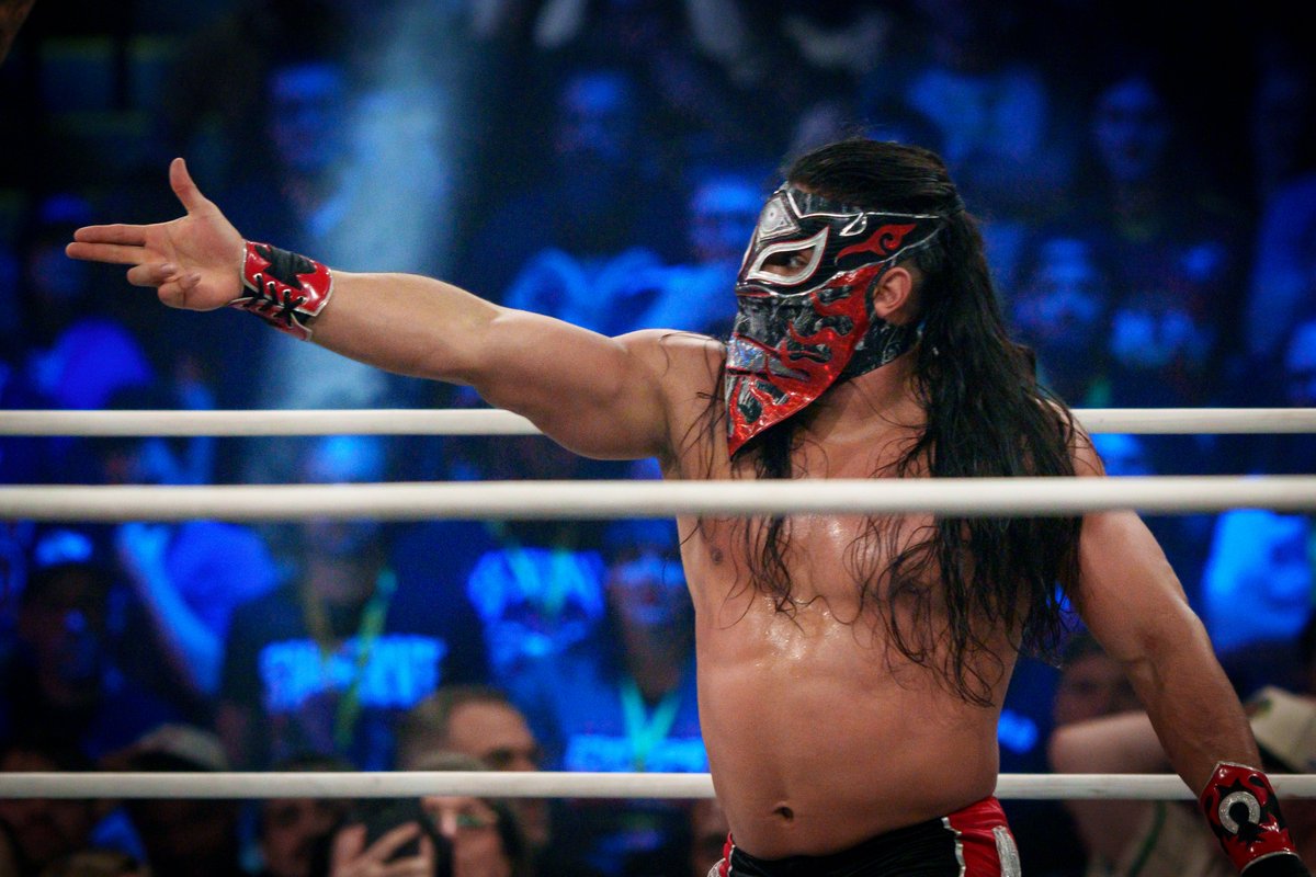 JJWilliamsWON's tweet photo. Bandido is amazing!

@bandidowrestler 

#AEWALLOUT https://t.co/KeKEXppq9n