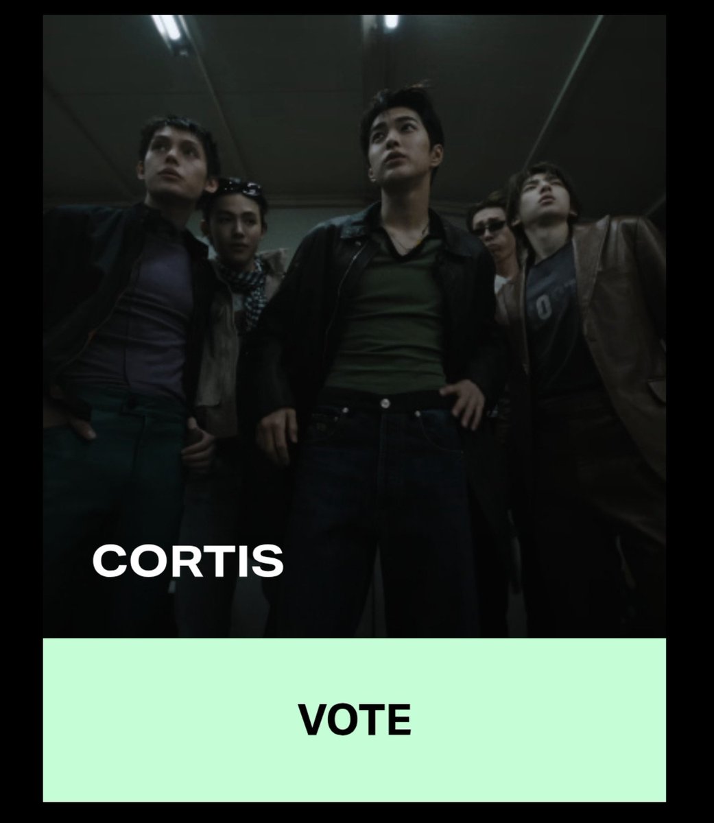 CORTISWORLDWIDE's tweet photo. COERs keep tapping!!.BEST NEW ARTIS voting will stay open  till live show starts at 8:30am KST.

🔗 https://t.co/sUVTwfjbV0

#CORTIS #코르티스 https://t.co/dHHkhEdl68
