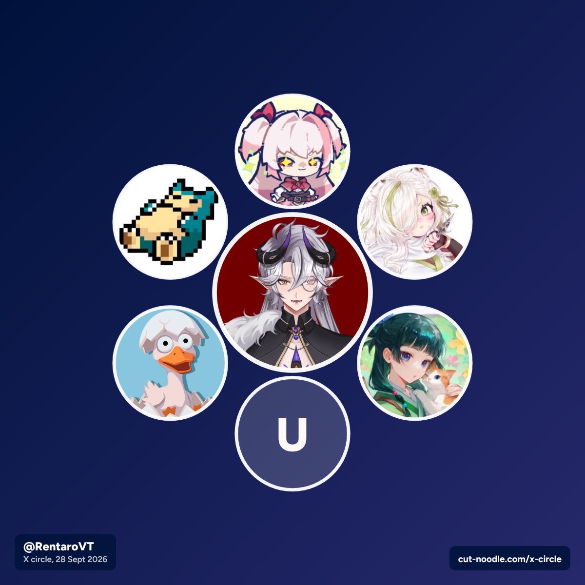 RentaroVT's tweet photo. So uhmm.... turns out my circle is quite a bit smaller ._. 😂

I may just not be quite active/interactive enough sometimes 🫣 https://t.co/GC4eMv3QyN