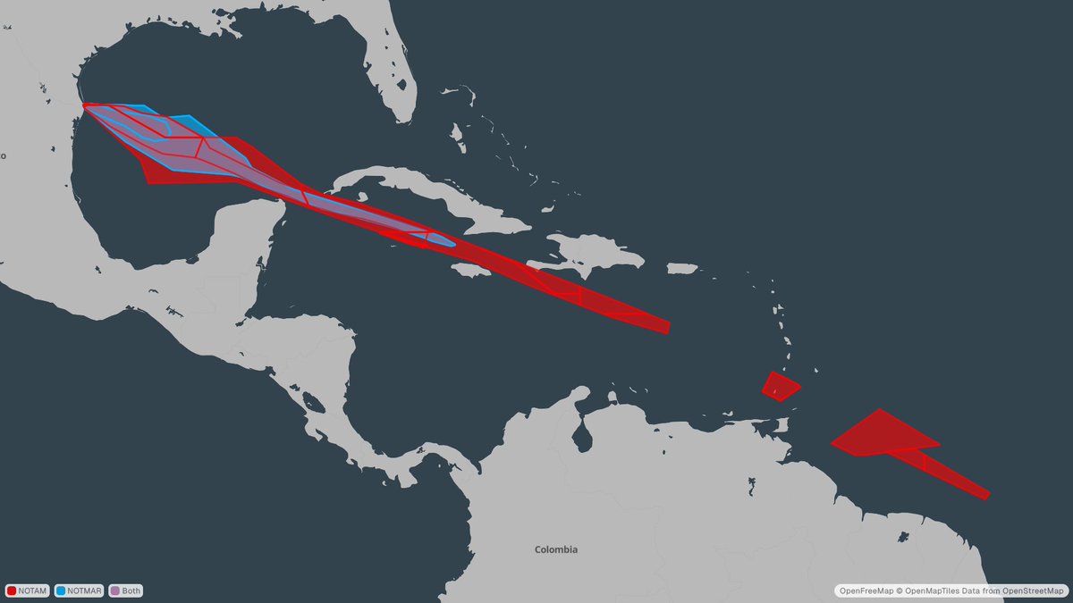 SpaceNotices's tweet photo. Full notice maps https://t.co/vDzRQd0vwK