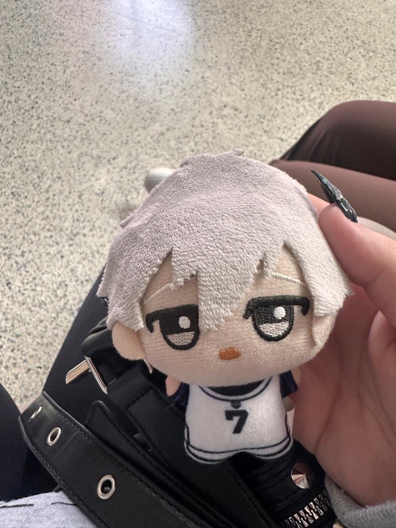 mxvii_v's tweet photo. I lost my stupid son Nagi 😭💔 he fell off my purse and idk where he is now, I’m crying, NAGI PLEASE COME BACK TO MAMA https://t.co/nUvCX7BvyU