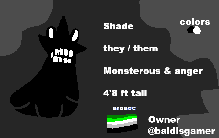 baldisgamer's tweet photo. #StrideSweep

Shade wants power and will get no matter what gets in the way
my take on self pace shadow

Owner @baldisgamer https://t.co/GpYr5Y7z5H