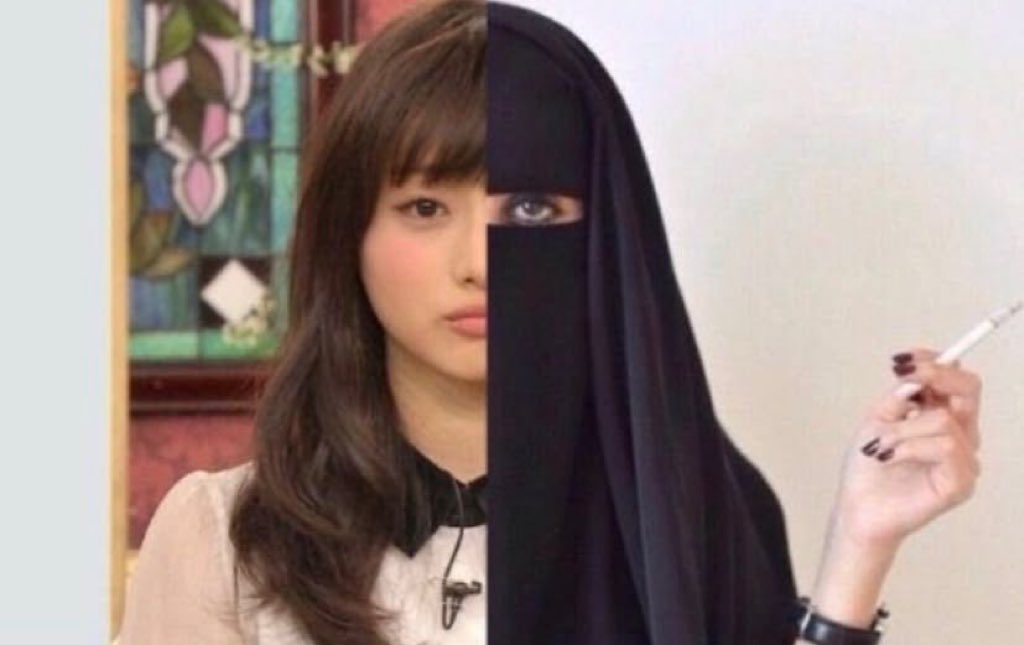 Pooozlt5's tweet photo. #no_more_niqab #٢٠٣٠_بلا_نقاب https://t.co/OIjhztpOlz