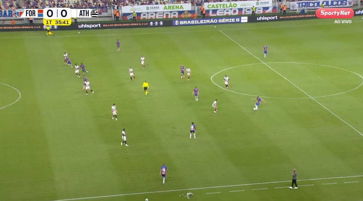 andrealmeidac's tweet photo. Inacreditável o gol anulado do Fortaleza contra o Athletic, com arbitragem marcando impedimento de Lucas Sasha. https://t.co/Yum346TORn