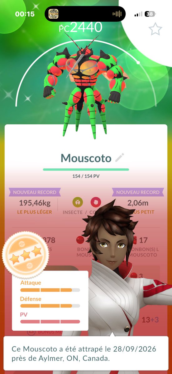 qwclkl's tweet photo. Premier coup shiny !! https://t.co/dvIHusG6na