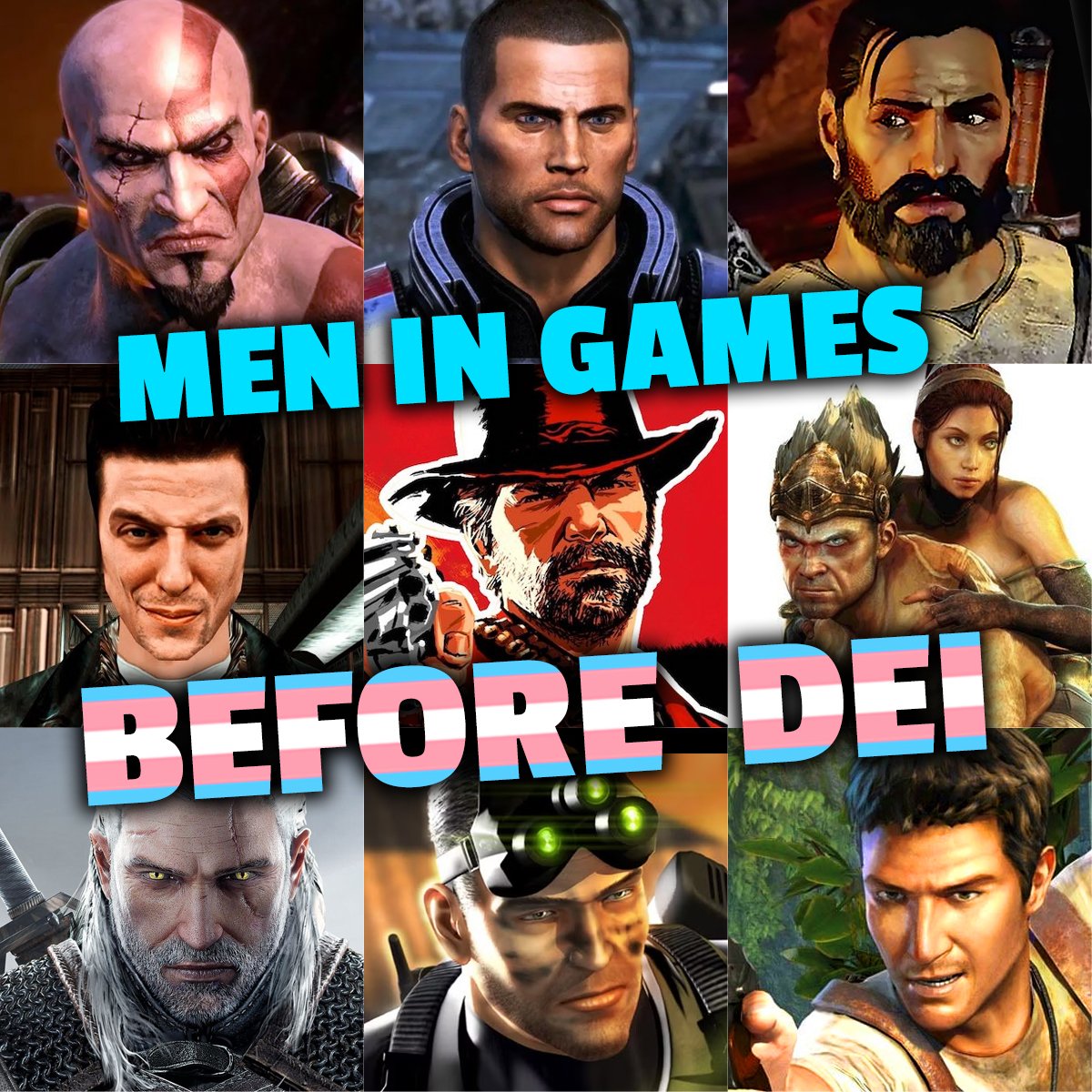 SWT_Channel's tweet photo. MEN in games...
before activists neutered them:
✔️ Protected women
✔️ Served their Kings
✔️ Banged bitches
✔️ Took Revenge
✔️ Stopped Wars
✔️ Defeated Aliens

I want them back! https://t.co/JBStyGNLjN
